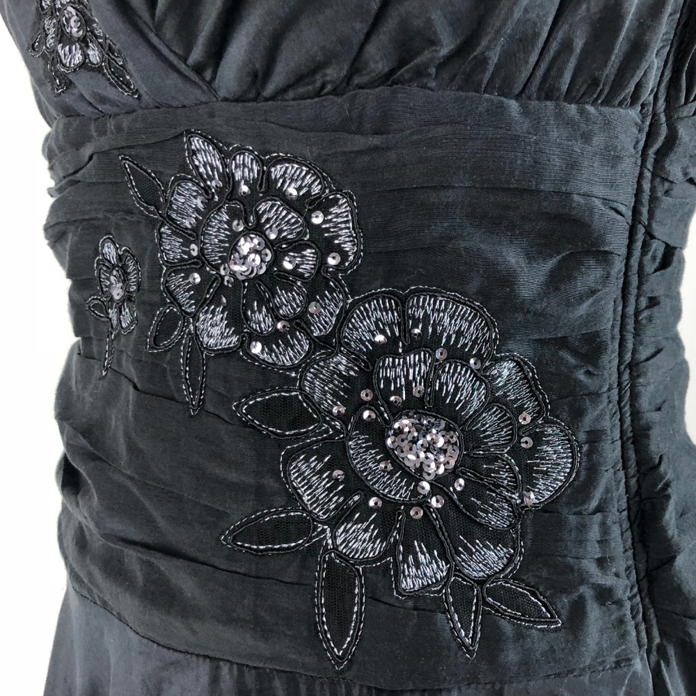 Monsoon Women's US Size 10 Dress Silk Blend Black - Picture 7 of 8